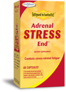 Adrenal Stress-End formula delivers essential nutrients to benefit adrenal gland function, combat stress-related fatigue, and manage excess stress..